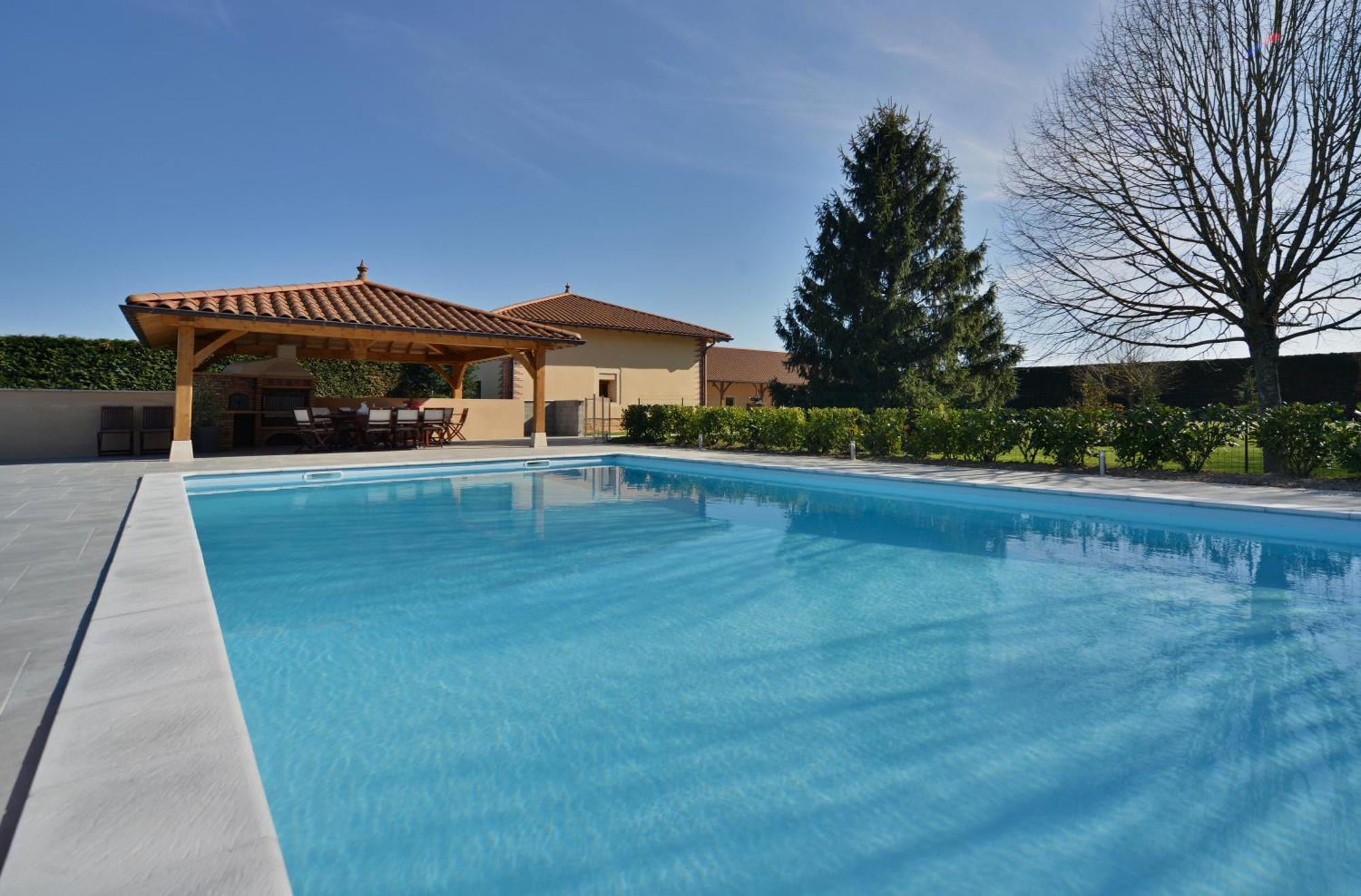 Domaine De La Garde Bed & Breakfast Vonnas Luaran gambar